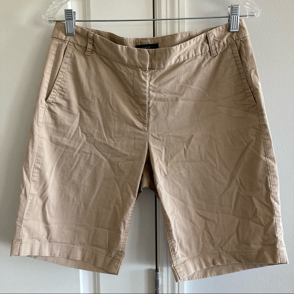 J Crew Bermuda Khaki Short